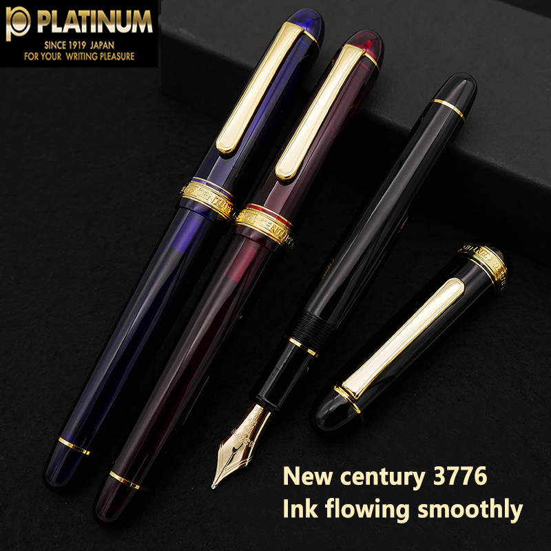Gold 6138 - Platinum Original Fountain Pen #3776 CENTURY
