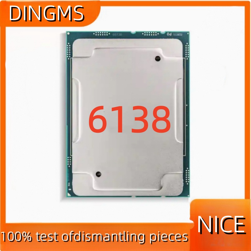 Xeon Gold 6138 Server CPU Chip - огляд і ціна Gold 6138