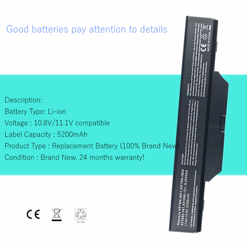 Laptop Battery For HP/Compaq 6 - огляд і ціна Gold 6248R